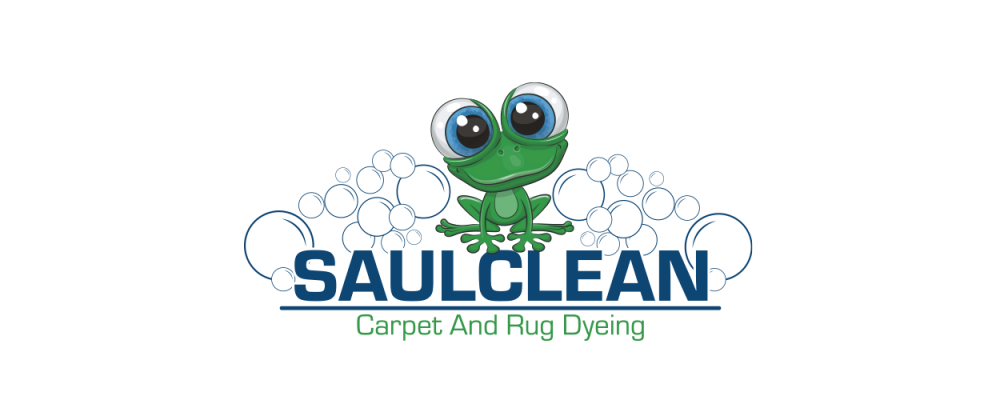 SaulClean Carpet and Rug Dyeing Logo Design