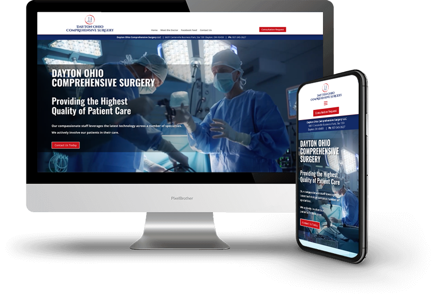 Dayton DOCS mobile friendly website design